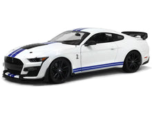 Load image into Gallery viewer, 2020 Shelby GT500 Mustang 1:18 Scale - Maisto Diecast Model Car (White)