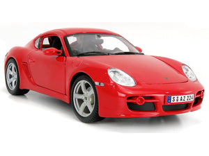 Porsche Cayman S 1:18 Scale - Maisto Diecast Model Car (Red)