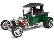 Load image into Gallery viewer, 1923 Ford Model T &quot;T-Bucket&quot; 1:18 Scale - Yatming Diecast Model Car (Green/Roof)