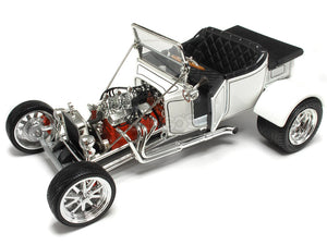 1923 Ford Model T "T-Bucket" 1:18 Scale - Yatming Diecast Model Car (White)