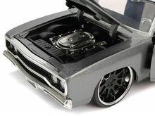 Load image into Gallery viewer, &quot;Fast &amp; Furious&quot; Dom&#39;s Plymouth Road Runner 1:24 Scale - Jada Diecast Model Car (Grey)