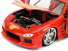 Load image into Gallery viewer, &quot;Fast &amp; Furious&quot; JLS Mazda RX-7 1:24 Scale - Jada Diecast Model Car (Orange)