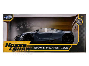 "Fast & Furious - Hobbs & Shaw" Shaw's McLaren 720S 1:24 Scale - Jada Diecast Model Car (Blue)
