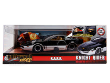 Load image into Gallery viewer, &quot;K.A.R.R.&quot; - Knight Rider w/ Working Lights 1:24 Scale - Jada Diecast Model Car