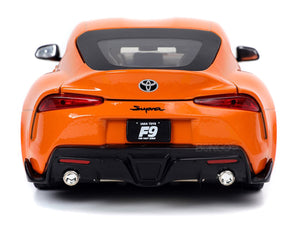 "Fast & Furious" Han's 2020 Toyota Supra 1:24 Scale - Jada Diecast Model Car (Orange)