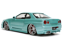 Load image into Gallery viewer, &quot;Fast &amp; Furious&quot; Brian&#39;s Nissan Skyline GT-R (BNR34) 1:24 Scale - Jada Diecast Model Car