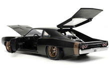 Load image into Gallery viewer, &quot;Fast &amp; Furious&quot; Dom&#39;s 1968 Dodge Charger Widebody 1:24 Scale - Jada Diecast Model Car (Matt Black)