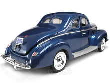 Load image into Gallery viewer, 1940 Ford Deluxe Coupe 1:18 Scale - MotorMax Diecast Model Car (Blue)