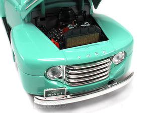 1948 Ford F-1 Pickup 1:18 Scale - Yatming Diecast Model Car (Green)