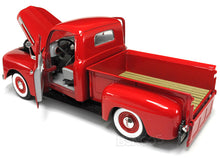 Load image into Gallery viewer, 1948 Ford F-1 Pickup 1:18 Scale - Yatming Diecast Model Car (Red)