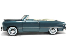 Load image into Gallery viewer, 1949 Ford Convertible 1:18 Scale - Maisto Diecast Model Car (Turquoise)