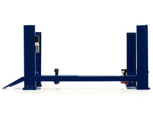 Load image into Gallery viewer, 4-Post Lift (Hoist) 1:18 Scale - Greenlight Diecast Model (Blue)