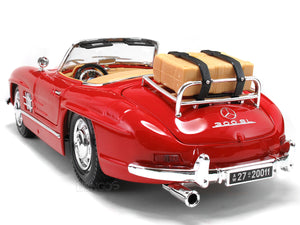 1957 Mercedes-Benz 300 SL Touring 1:18 Scale - Bburago Diecast Model Car (Red)