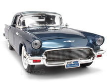 Load image into Gallery viewer, 1957 Ford Thunderbird 1:18 Scale - Yatming Diecast Model Car (Blue)