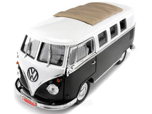 Load image into Gallery viewer, 1962 VW Microbus &quot;Kombi&quot; &quot;LTD ED. 1 of 600pcs&quot;1:18 Scale - Yatming Diecast Model Car (Black)