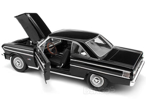 1964 Ford Falcon Coupe 1:18 Scale- Yatming Diecast Model Car (Black)