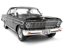 Load image into Gallery viewer, 1964 Ford Falcon Coupe 1:18 Scale- Yatming Diecast Model Car (Black)