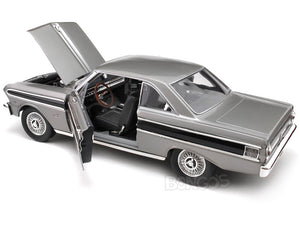 1964 Ford Falcon Coupe 1:18 Scale- Yatming Diecast Model Car (Silver)