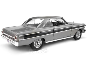 1964 Ford Falcon Coupe 1:18 Scale- Yatming Diecast Model Car (Silver)
