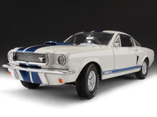 Load image into Gallery viewer, 1966 Shelby GT350 (Mustang) 1:18 Scale - Shelby Collectables Diecast Model Car (White)