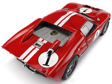 Load image into Gallery viewer, 1966 Ford GT-40 (GT40) Mk II #1 1:18 Scale - Shelby Collectables Diecast Model Car (Red)