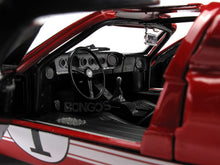 Load image into Gallery viewer, 1966 Ford GT-40 (GT40) Mk II #1 1:18 Scale - Shelby Collectables Diecast Model Car (Red)
