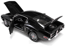 Load image into Gallery viewer, 1968 Ford Mustang GT 2+2 Fastback 1:18 Scale - Greenlight Diecast Model Car (Black)