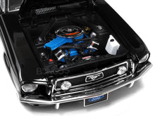 Load image into Gallery viewer, 1968 Ford Mustang GT 2+2 Fastback 1:18 Scale - Greenlight Diecast Model Car (Black)