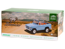 Load image into Gallery viewer, 1969 Ford Bronco Sport 1:18 Scale - Greenlight Diecast Model Car