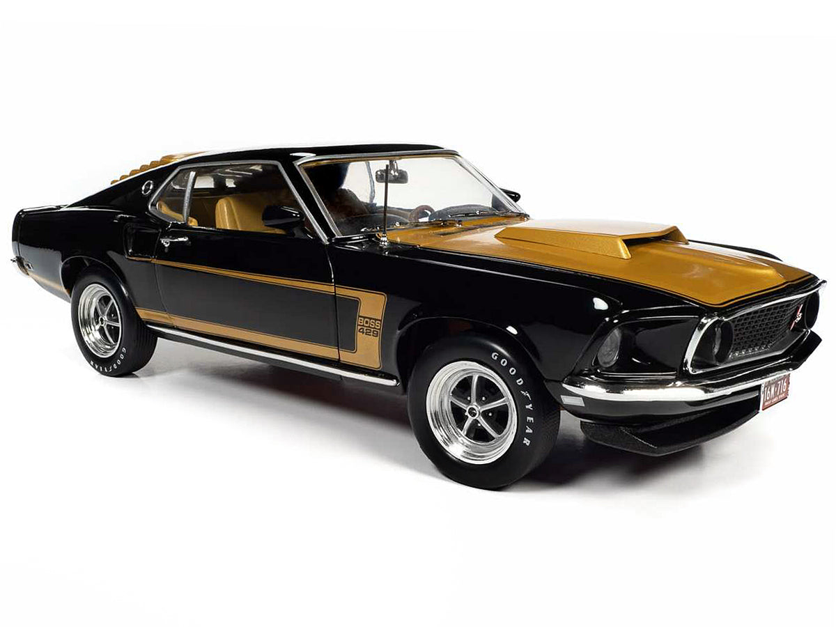 1969 Ford Mustang BOSS 429 1:18 Scale - AutoWorld Diecast Model Car ...