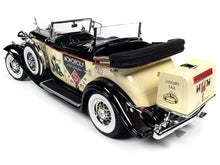 Load image into Gallery viewer, &quot;MONOPOLY&quot; 1932 Cadillac V16 Sport Phaeton w/ figure 1:18 Scale - AutoWorld Diecast Model Car