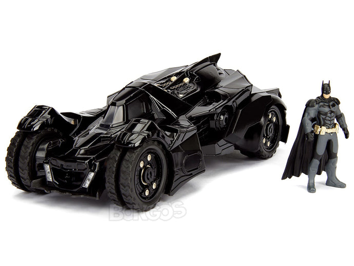 Batmobile - Batman Arkham Knight w/ Batman Figure 1:24 Scale - Jada Diecast Model