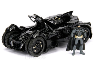 Batmobile - Batman Arkham Knight w/ Batman Figure 1:24 Scale - Jada Diecast Model