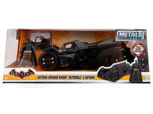 Load image into Gallery viewer, Batmobile - Batman Arkham Knight w/ Batman Figure 1:24 Scale - Jada Diecast Model