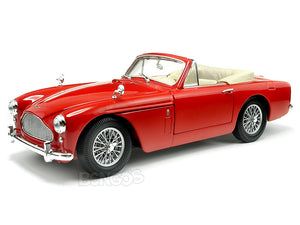Aston Martin DB2-4 MKIII 1:18 Scale - Yatming Diecast Model (Red)