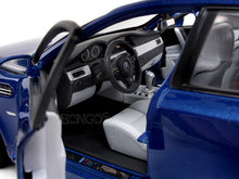 Load image into Gallery viewer, BMW M5 1:18 Scale - Maisto Diecast Model Car (Blue)