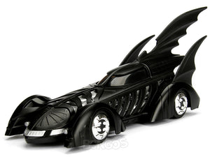 Batmobile - Batman Forever w/ Batman Figure 1:24 Scale - Jada Diecast Model