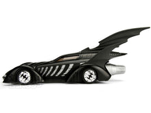 Load image into Gallery viewer, Batmobile - Batman Forever w/ Batman Figure 1:24 Scale - Jada Diecast Model