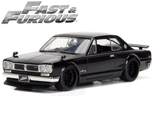Load image into Gallery viewer, &quot;Fast &amp; Furious&quot; Brian&#39;s Nissan Skyline 2000 GT-R 1:24 Scale - Jada Diecast Model Car (Black)