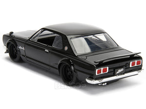 "Fast & Furious" Brian's Nissan Skyline 2000 GT-R 1:24 Scale - Jada Diecast Model Car (Black)