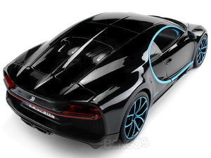 Bugatti Chiron #42 (0-400-0 in 42 Secs) Limited Edition 1:18 Scale - Bburago Diecast Model Car (42/Black)