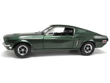 Load image into Gallery viewer, &quot;BULLITT&quot; 1968 Ford Mustang Fastback 1:18 Scale - Greenlight Diecast Model Car (Green)