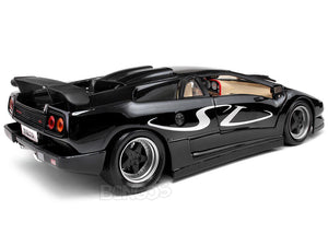 Lamborghini Diablo SV Super-Veloce 1:18 Scale - Maisto Diecast Model Car (Black)