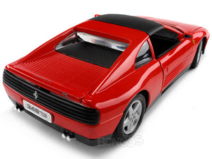 Ferrari 348TS 1:18 Scale - Bburago Diecast Model Car (Red)