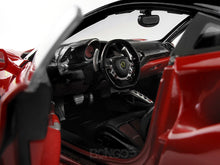 Load image into Gallery viewer, Ferrari 488 GTB &quot;Signature Series&quot; 1:18 Scale - Bburago Diecast Model Car (Red)