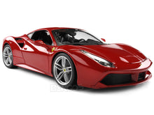 Load image into Gallery viewer, Ferrari 488 GTB 1:18 Scale - Bburago Diecast Model Car (Red)