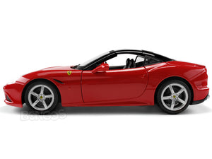 Ferrari California T 1:18 Scale - Bburago Diecast Model Car (Red Top Up)