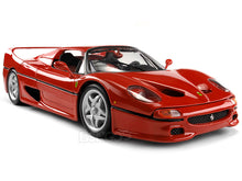 Load image into Gallery viewer, Ferrari F50 1:18 Scale - Bburago Diecast Model (Red)