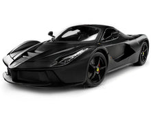 Load image into Gallery viewer, Ferrari LaFerrari &quot;Signature Series&quot; 1:18 Scale - Bburago Diecast Model Car (Matt Black)