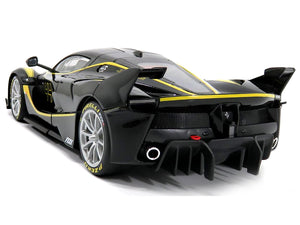 Ferrari FXX-K #44 "Signature Series" 1:18 Scale - Bburago Diecast Model Car (Black)